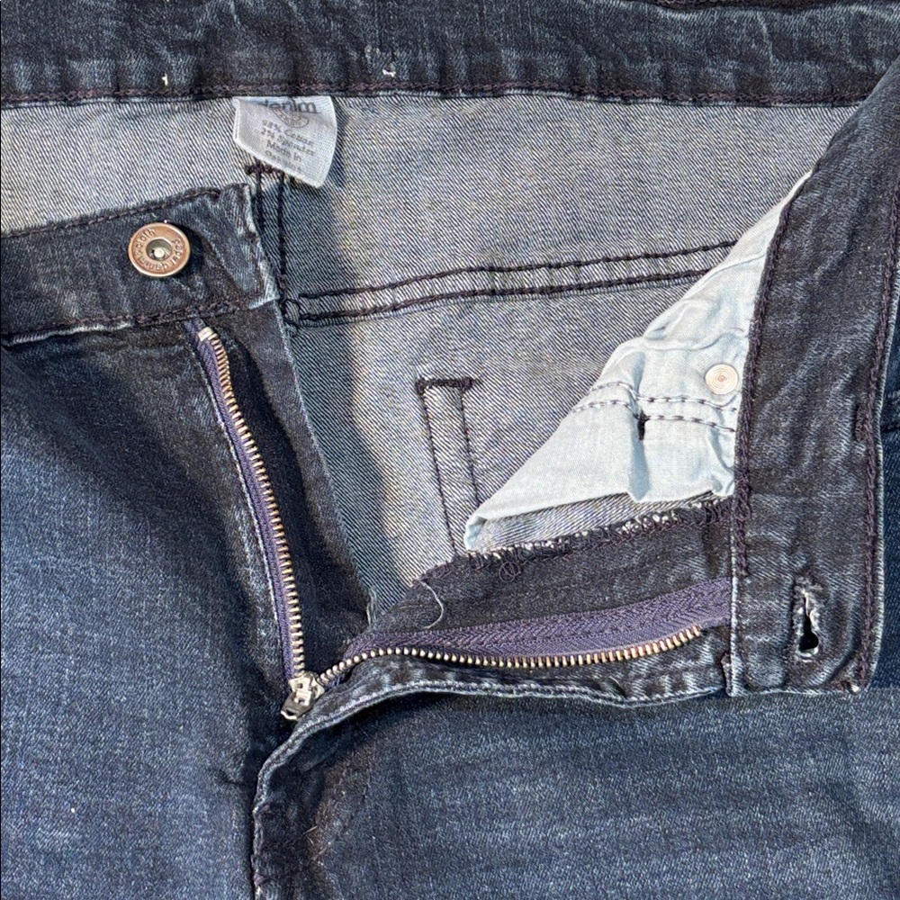 Paper Denim & Cloth Dark Indigo Wash Jeans, Stretch, Straight Leg, 32 x 30, NWOT - Picture 5 of 15